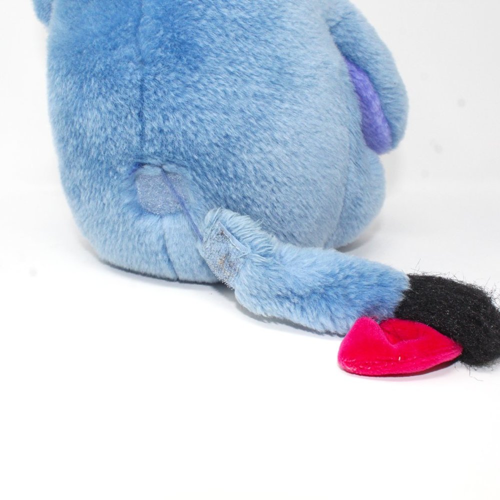 Disney Store Eeyore Plush Stuffed Animal Toy Removable Tail 12" Winnie the Pooh - Picture 6 of 11